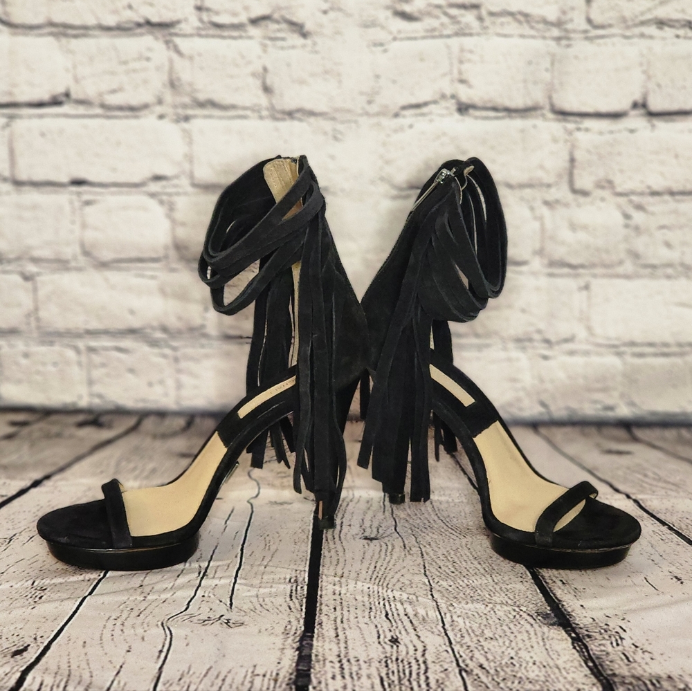 Michael Kors Daphne Fringe Heels